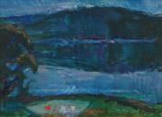 Ruusa II, öljy, 1965, yksityiskokoelma