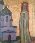 Karjalan madonna, öljy, yksityiskokoelma